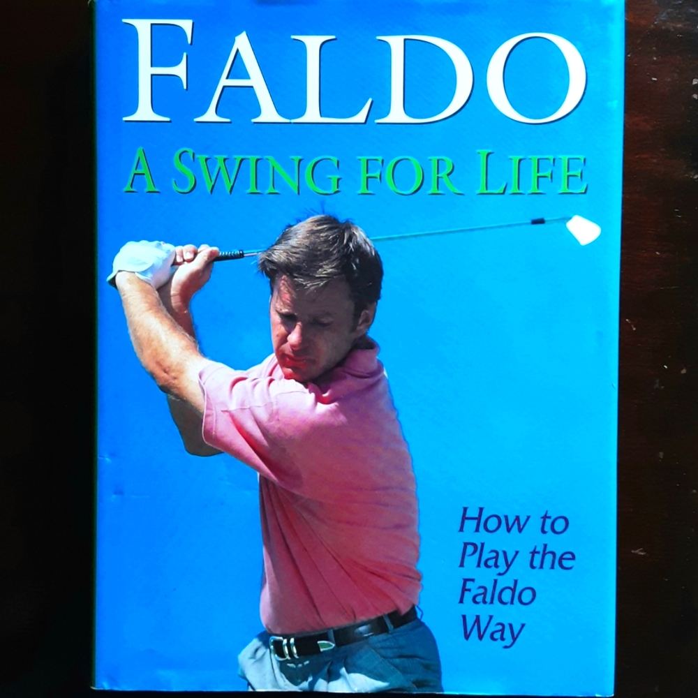 Falco A Swing for Life, Golf Book, Hardcover, Vintage